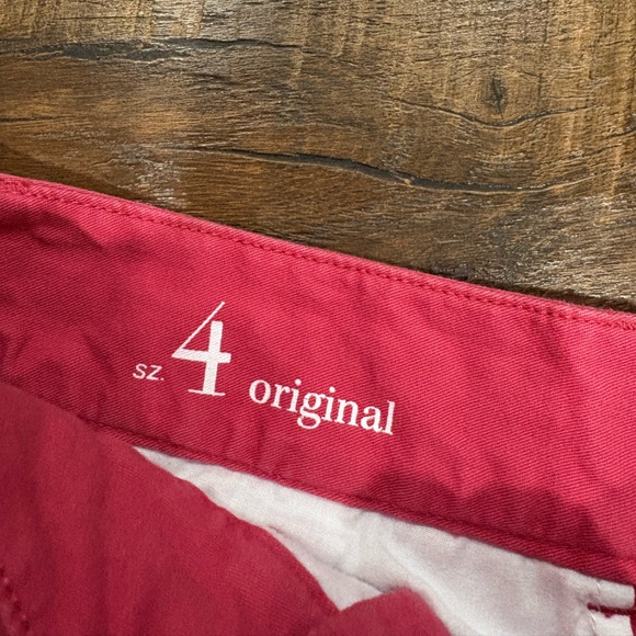 Ann Taylor LOFT Pink Shorts Vibrant Cotton Blend size 4 - Picture 7 of 7